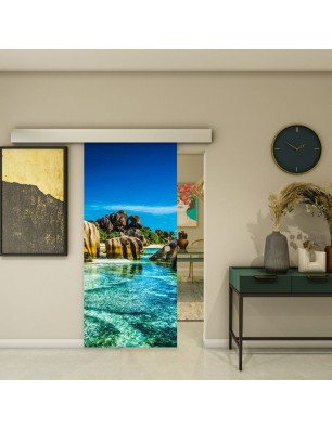 Glasschiebetür ECO-LINE - Fotoprint Model 168