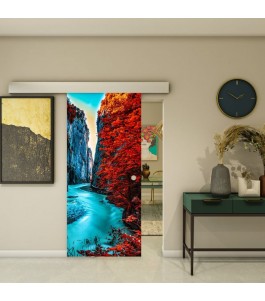 Glasschiebetür ECO-LINE - Fotoprint Model 170