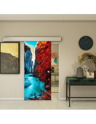 Glasschiebetür ECO-LINE - Fotoprint Model 170