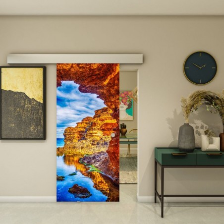 Glasschiebetür ECO-LINE - Fotoprint Model 172