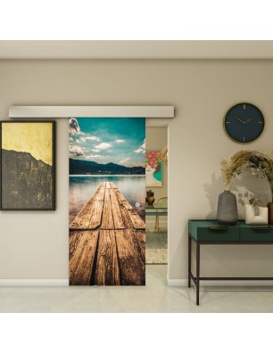 Glasschiebetür ECO-LINE - Fotoprint Model 182