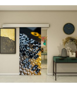 Glasschiebetür ECO-LINE - Fotoprint Model 201