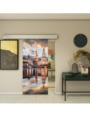 Glasschiebetür ECO-LINE - Fotoprint Model 203
