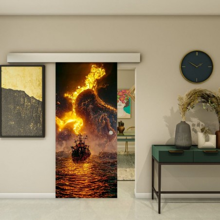 Glasschiebetür ECO-LINE - Fotoprint Model 225