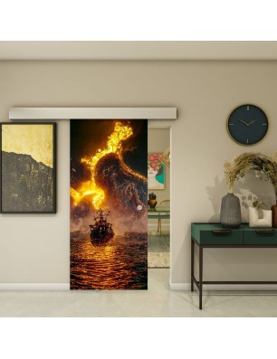 Glasschiebetür ECO-LINE - Fotoprint Model 225
