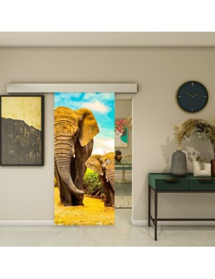 Glasschiebetür ECO-LINE - Fotoprint Model 233