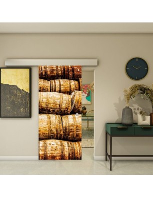 Glasschiebetür ECO-LINE - Fotoprint Model 255