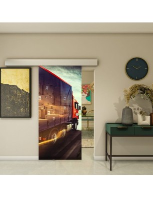 Glasschiebetür ECO-LINE - Fotoprint Model 261