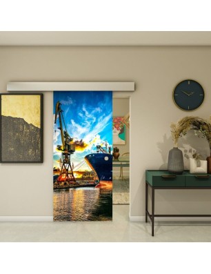 Glasschiebetür ECO-LINE - Fotoprint Model 262