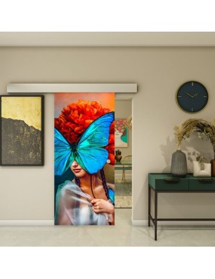 Glasschiebetür ECO-LINE - Fotoprint Model 272