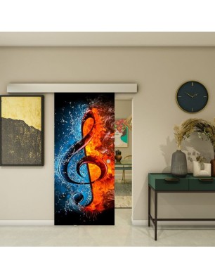 Glasschiebetür ECO-LINE - Fotoprint Model 274
