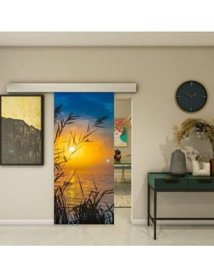 Glasschiebetür ECO-LINE - Fotoprint Model 283