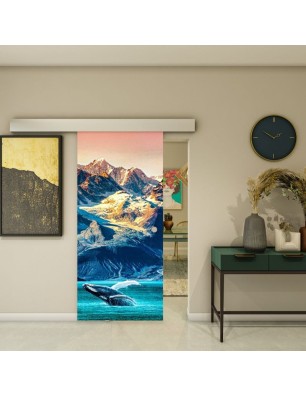 Glasschiebetür ECO-LINE - Fotoprint Model 290