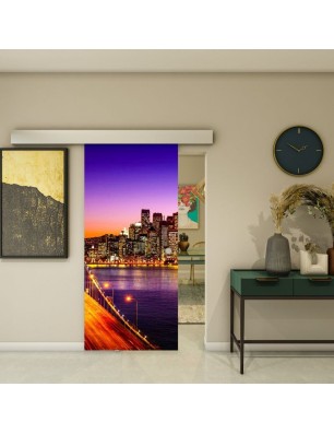 Glasschiebetür ECO-LINE - Fotoprint Model 329