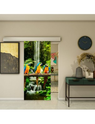 Glasschiebetür ECO-LINE - Fotoprint Model 338