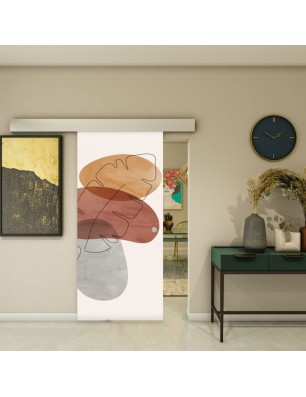 Glasschiebetür ECO-LINE - Fotoprint Model 347