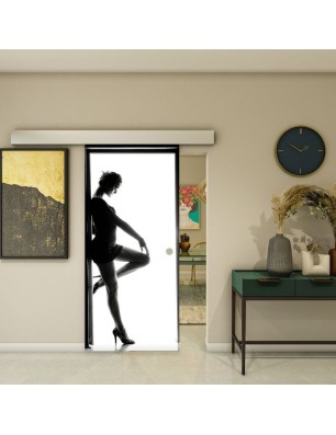 Glasschiebetür ECO-LINE - Fotoprint Model 354