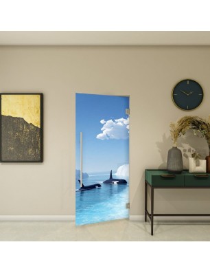 Pendeltür - Fotoprint Model 129 für ein modernes Zuhause