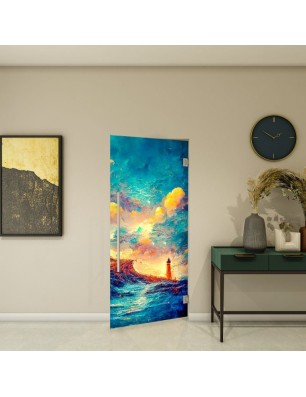 Pendeltür - Fotoprint Model 131 für ein modernes Zuhause