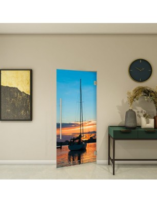 Pendeltür - Fotoprint Model 135 für ein modernes Zuhause