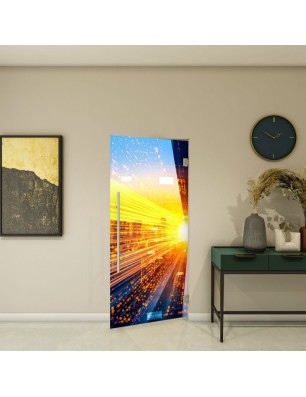 Pendeltür - Fotoprint Model 220 für ein modernes Zuhause