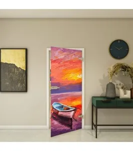 Ganzglastür - Fotoprint Model 23 für ein modernes Zuhause