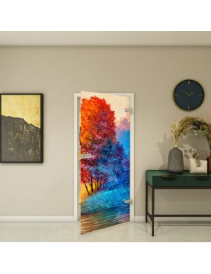 Ganzglastür - Fotoprint Model 25 für ein modernes Zuhause
