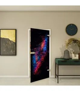 Ganzglastür - Fotoprint Model 27 für ein modernes Zuhause