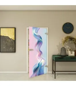 Ganzglastür - Fotoprint Model 34 für ein modernes Zuhause