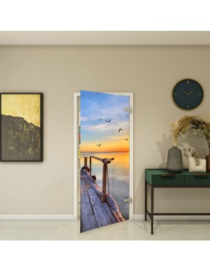 Ganzglastür - Fotoprint Model 44 für ein modernes Zuhause