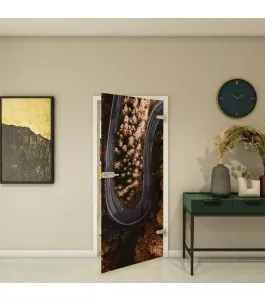 Ganzglastür - Fotoprint Model 61 für ein modernes Zuhause