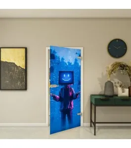 Ganzglastür - Fotoprint Model 86 für ein modernes Zuhause