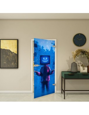 Ganzglastür - Fotoprint Model 86 für ein modernes Zuhause