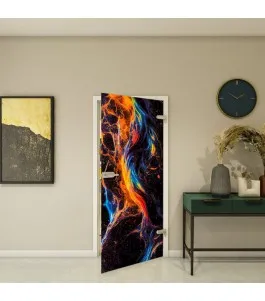 Ganzglastür - Fotoprint Model 98 für ein modernes Zuhause