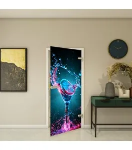 Ganzglastür - Fotoprint Model 112 für ein modernes Zuhause