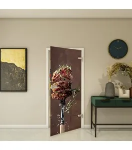 Ganzglastür - Fotoprint Model 114 für ein modernes Zuhause