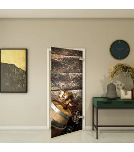 Ganzglastür - Fotoprint Model 117 für ein modernes Zuhause