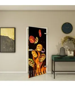 Ganzglastür - Fotoprint Model 118 für ein modernes Zuhause