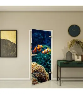 Ganzglastür - Fotoprint Model 123 für ein modernes Zuhause