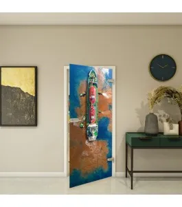 Ganzglastür - Fotoprint Model 128 für ein modernes Zuhause