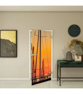 Ganzglastür - Fotoprint Model 156 für ein modernes Zuhause