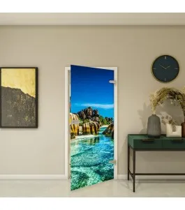 Ganzglastür - Fotoprint Model 168 für ein modernes Zuhause