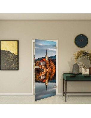 Ganzglastür - Fotoprint Model 183 für ein modernes Zuhause