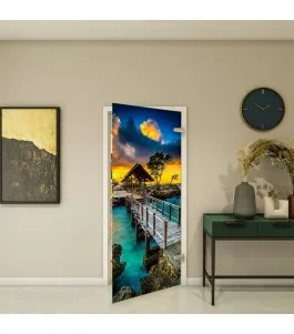 Ganzglastür - Fotoprint Model 185 für ein modernes Zuhause