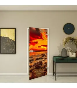 Ganzglastür - Fotoprint Model 195 für ein modernes Zuhause