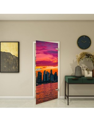 Ganzglastür - Fotoprint Model 202 für ein modernes Zuhause