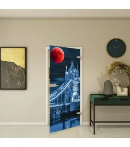 Ganzglastür - Fotoprint Model 206 für ein modernes Zuhause