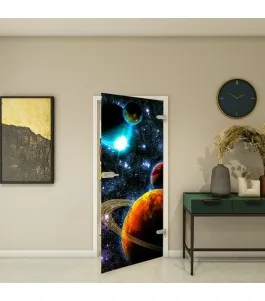 Ganzglastür - Fotoprint Model 214 für ein modernes Zuhause