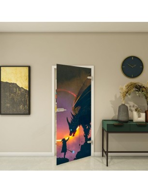 Ganzglastür - Fotoprint Model 243 für ein modernes Zuhause