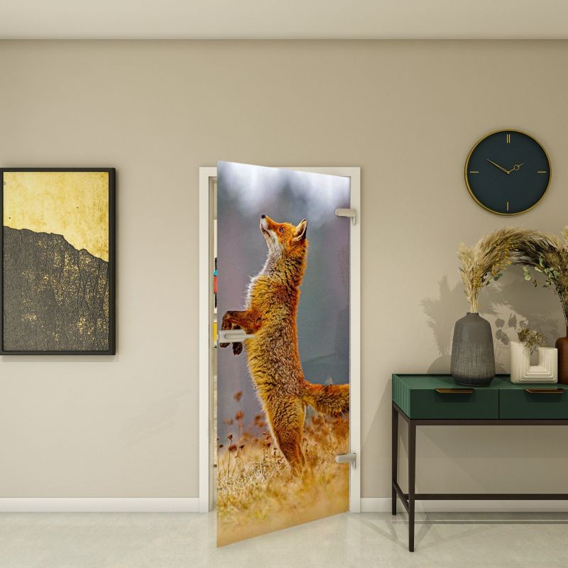 Ganzglastür - Fotoprint Modell 245